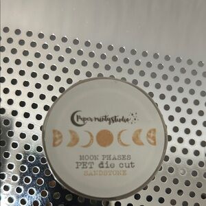 Chaper Misty Studio Moon Phases Die Cut Washi new